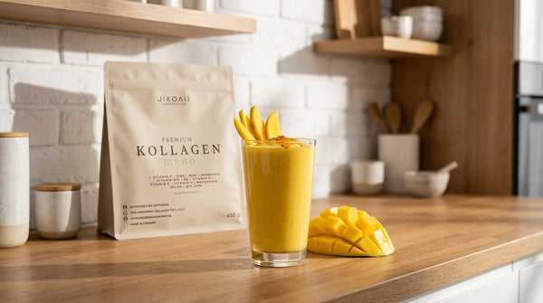 JIKOAII Kollagen Mango Lassi im Glas