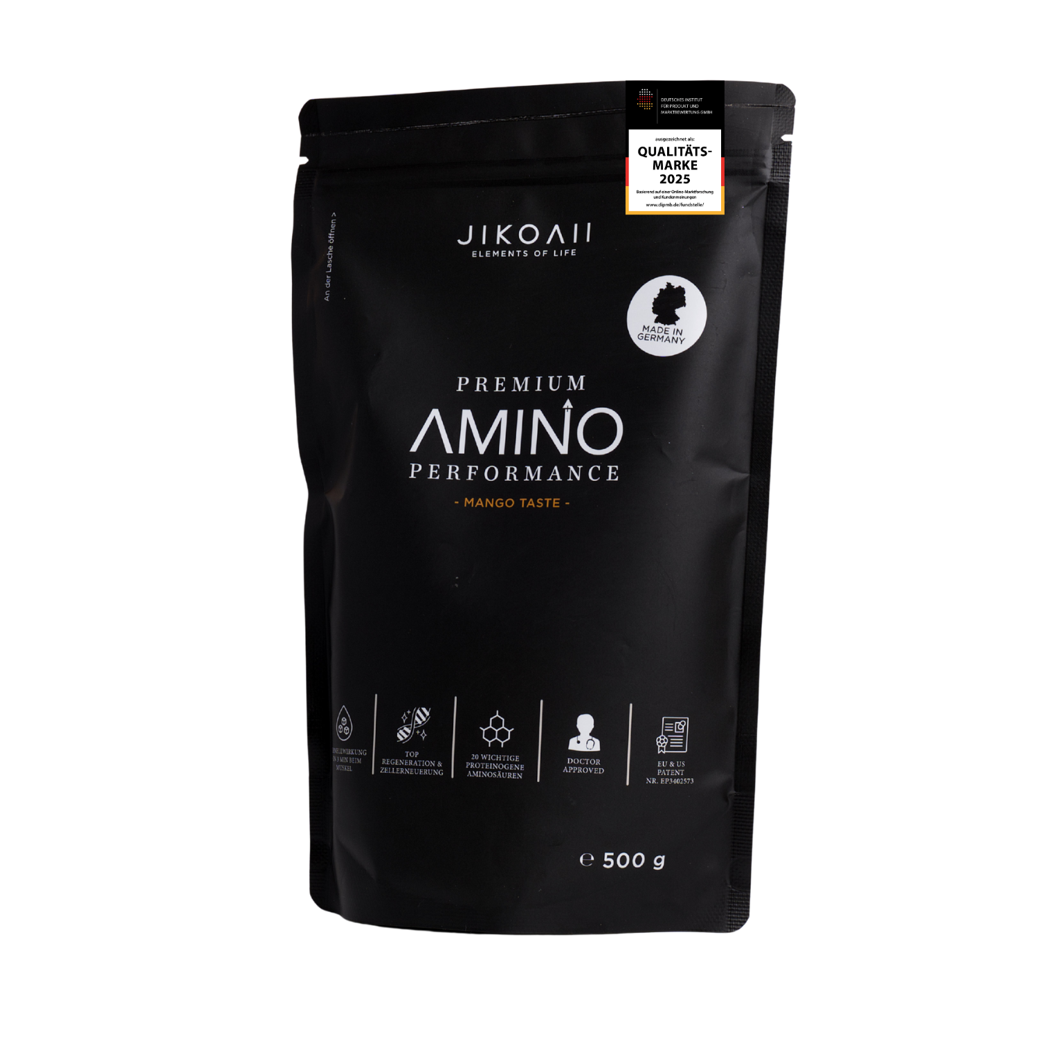 Premium Amino Performance – Für Muskelaufbau & Leistung | Essentielle Aminosäuren | Mango