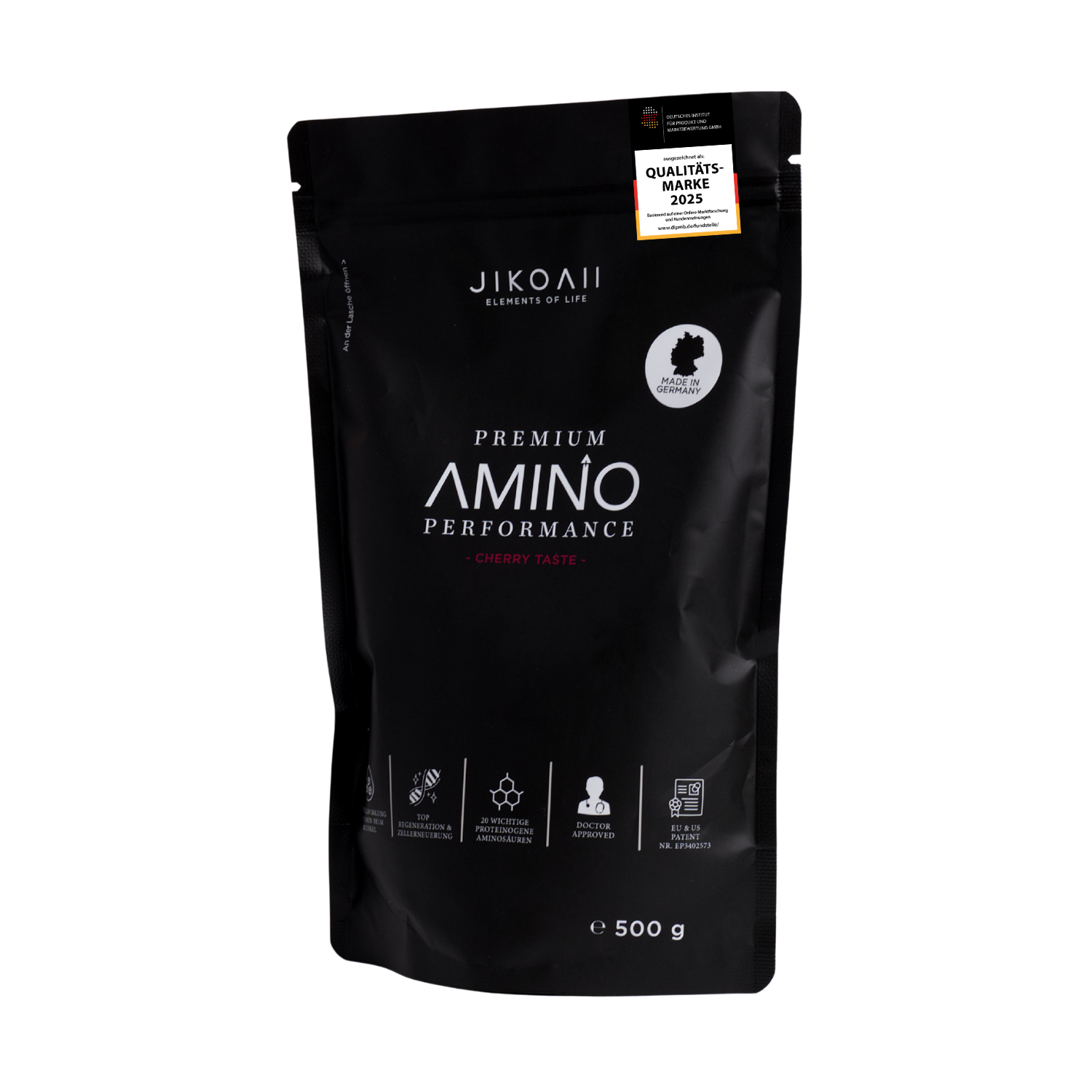 Premium Amino Performance – Für Muskelaufbau & Leistung | Essentielle Aminosäuren | Kirsch