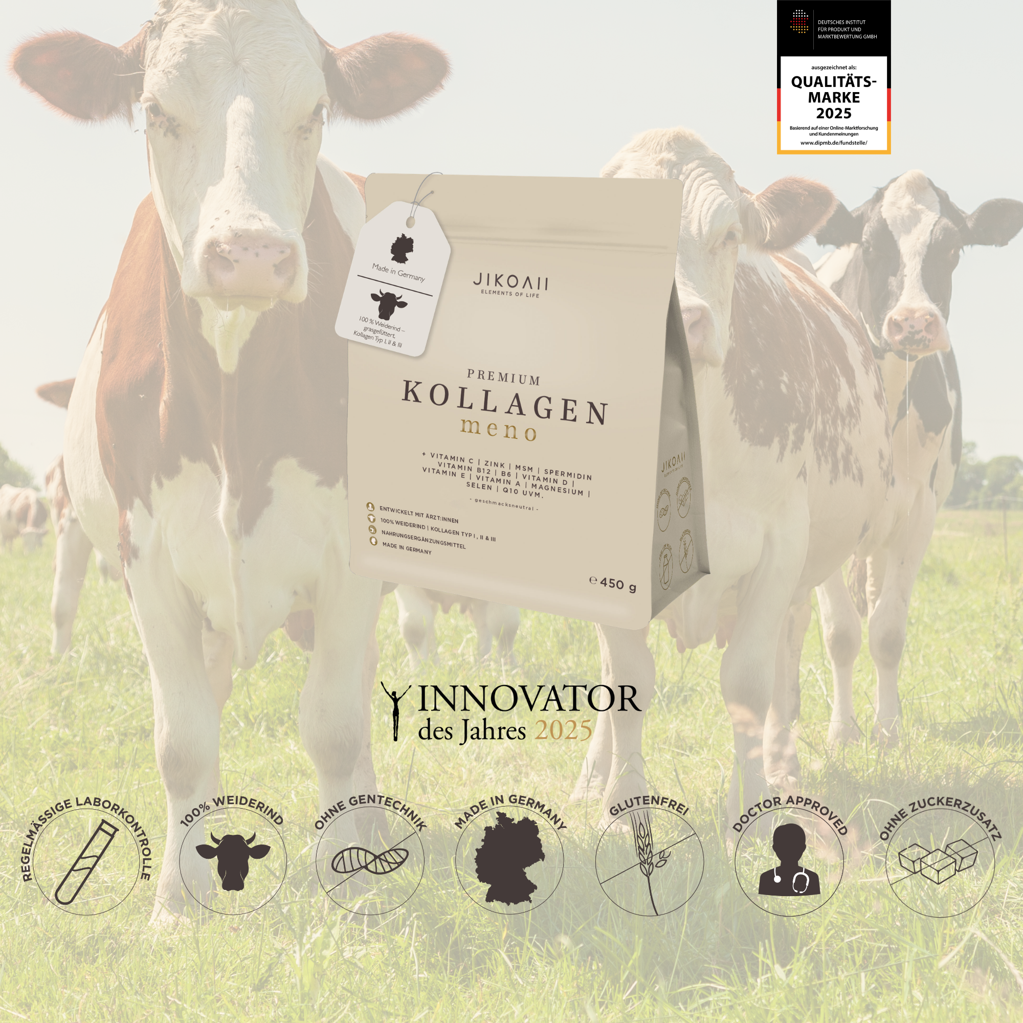 Daily Beauty & Balance Set - Premium Kollagen Basic & Meno