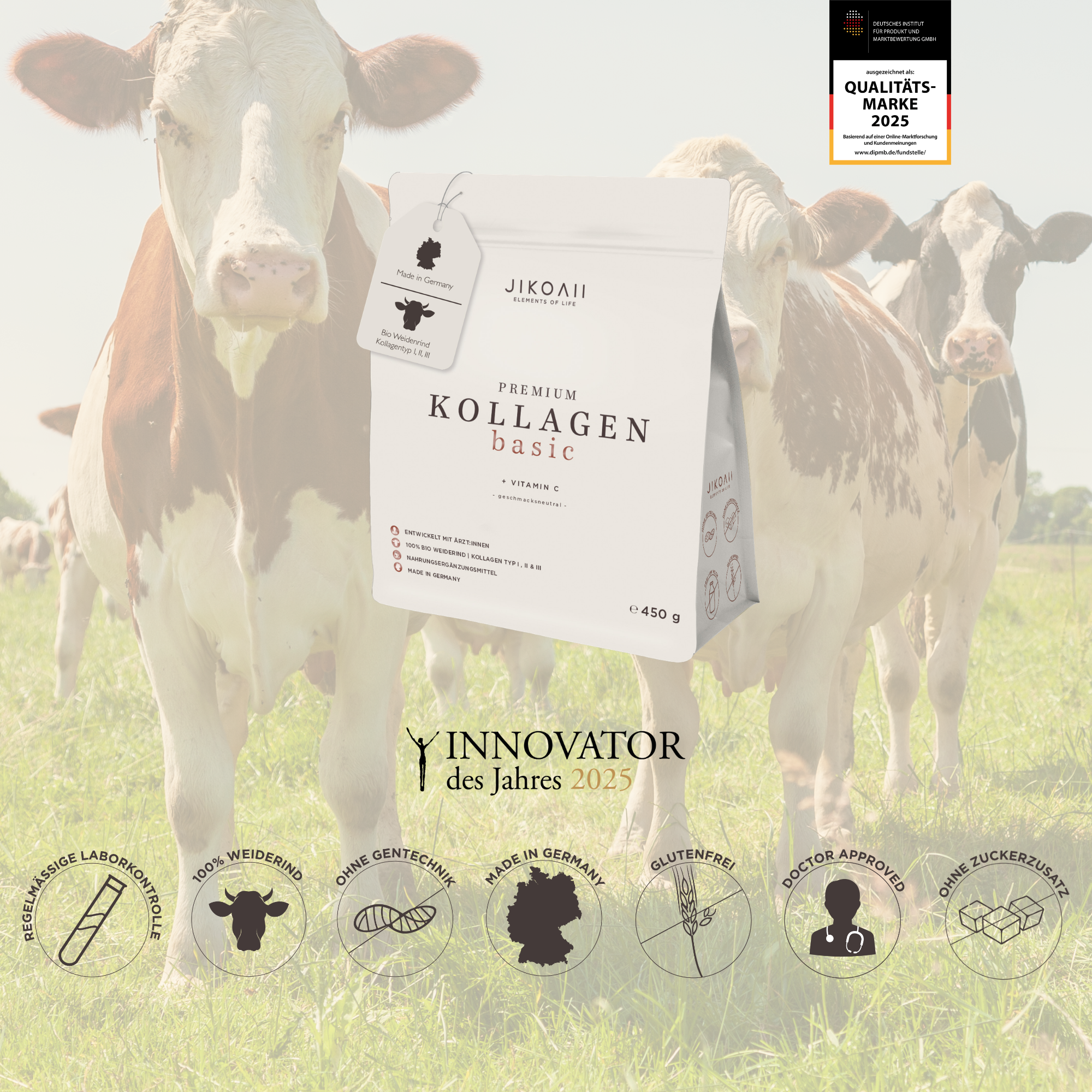 Daily Beauty & Balance Set - Premium Kollagen Basic & Meno