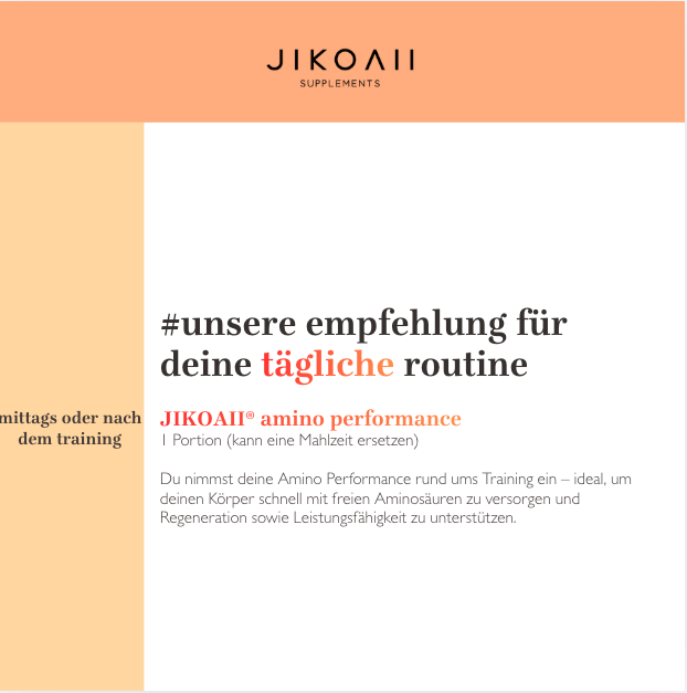 Essentielle Aminosäuren Performance | Muskelaufbau & Muskelerhalt | Kirsch | JIKOAII®