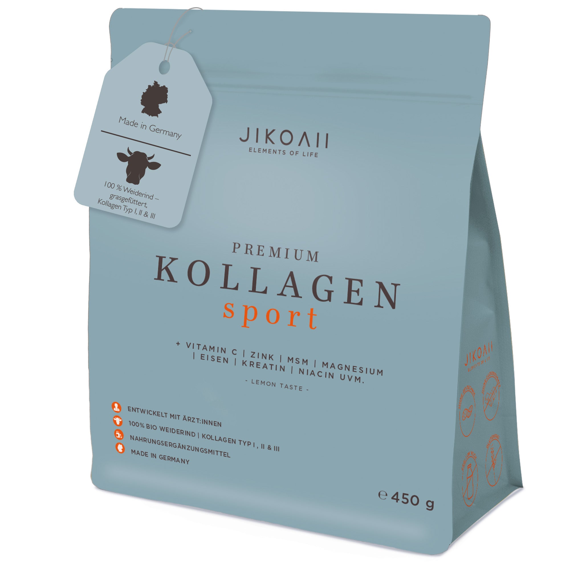 JIKOAII Premium Kollagen SPORT - 450gramm*