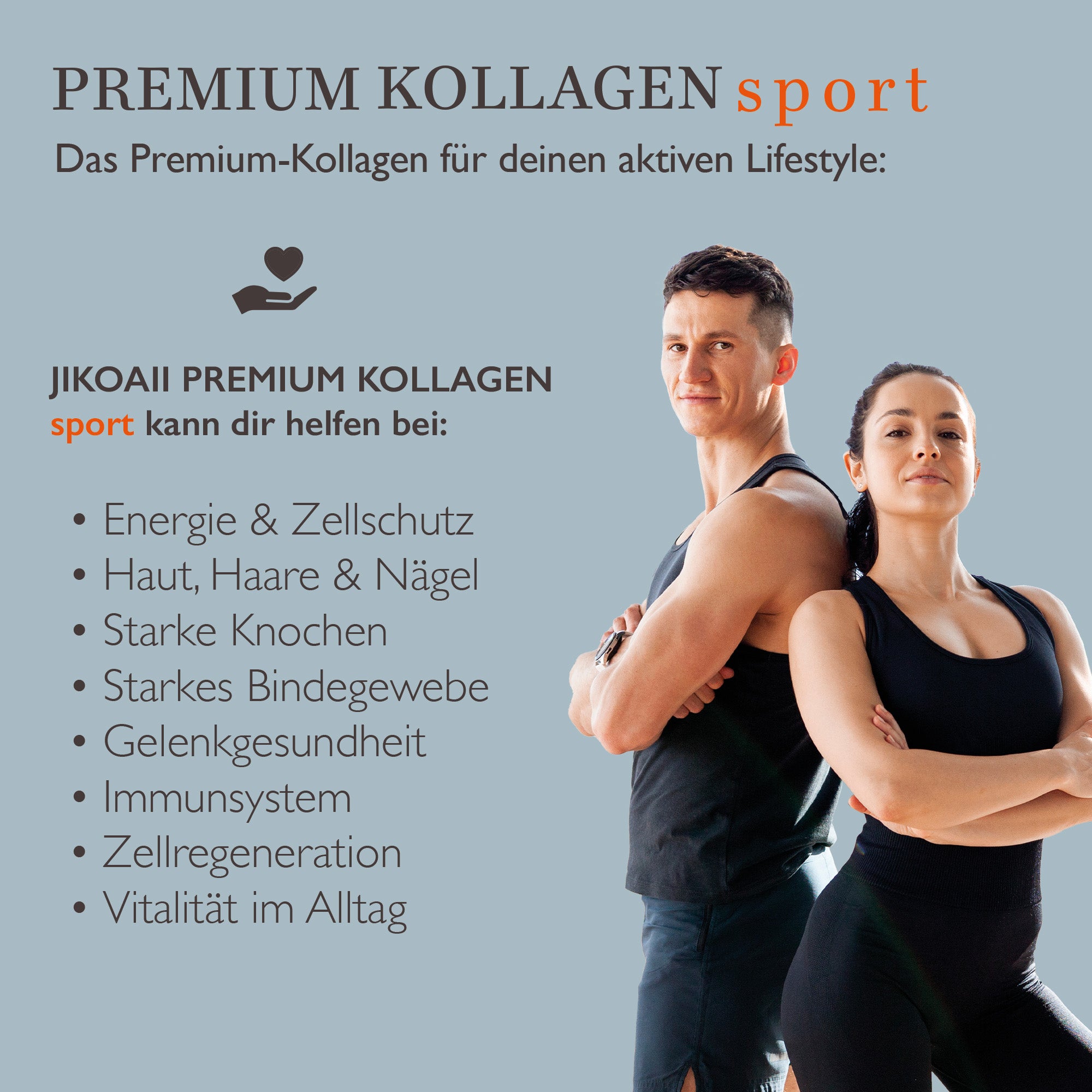 Premium Kollagen SPORT 450g - Power & Regeneration für Aktive
