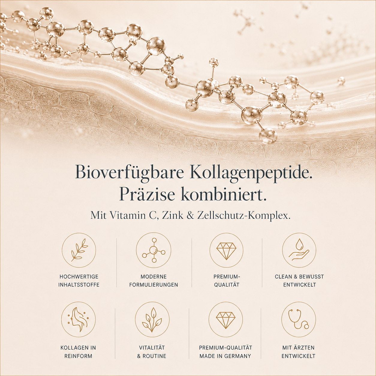PREMIUM Kollagen Basic + Meno | FLEXIBEL KOMBINIERBAR