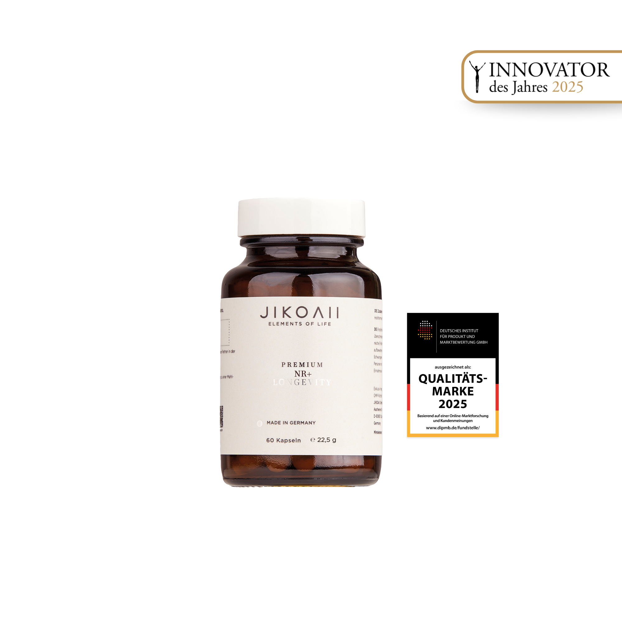 PREMIUM NR+ , hochwertigste Nährstoffe die unterstützen - 60 Kapseln