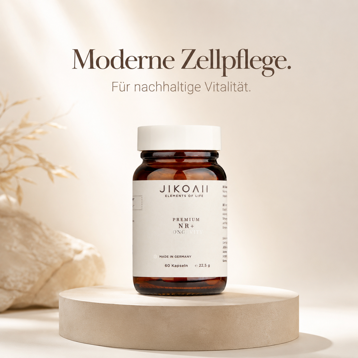 NR+ | Energie & Zellschutz im Alltag | NAD+ Booster | JIKOAII®