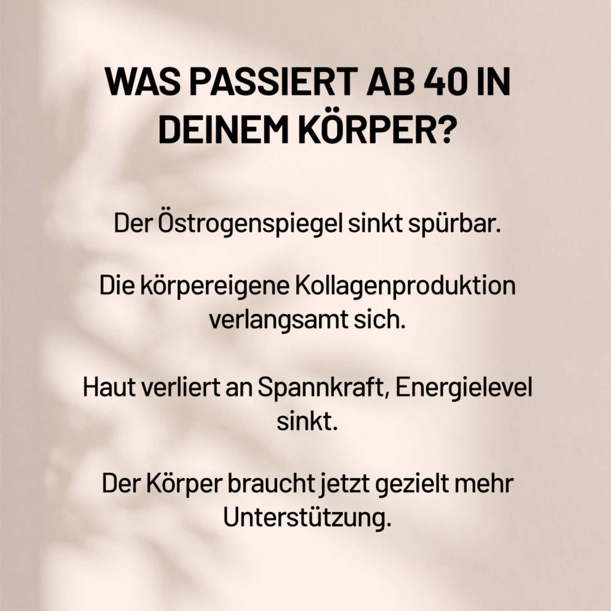 Premium Kollagen MENO, Unterstützung in den Wechseljahren | JIKOAII®