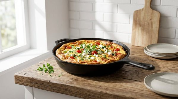 Protein-Gemüse-Frittata aus der Pfanne