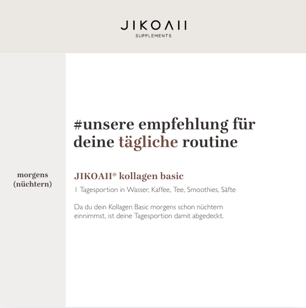 Premium Kollagenhydrolysat + Vitamin C | JIKOAII®