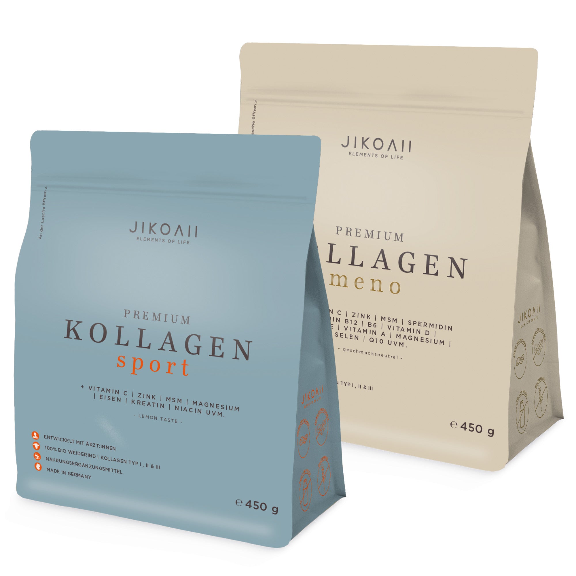 JIKOAII Premium Set - Kollagen Sport & Meno