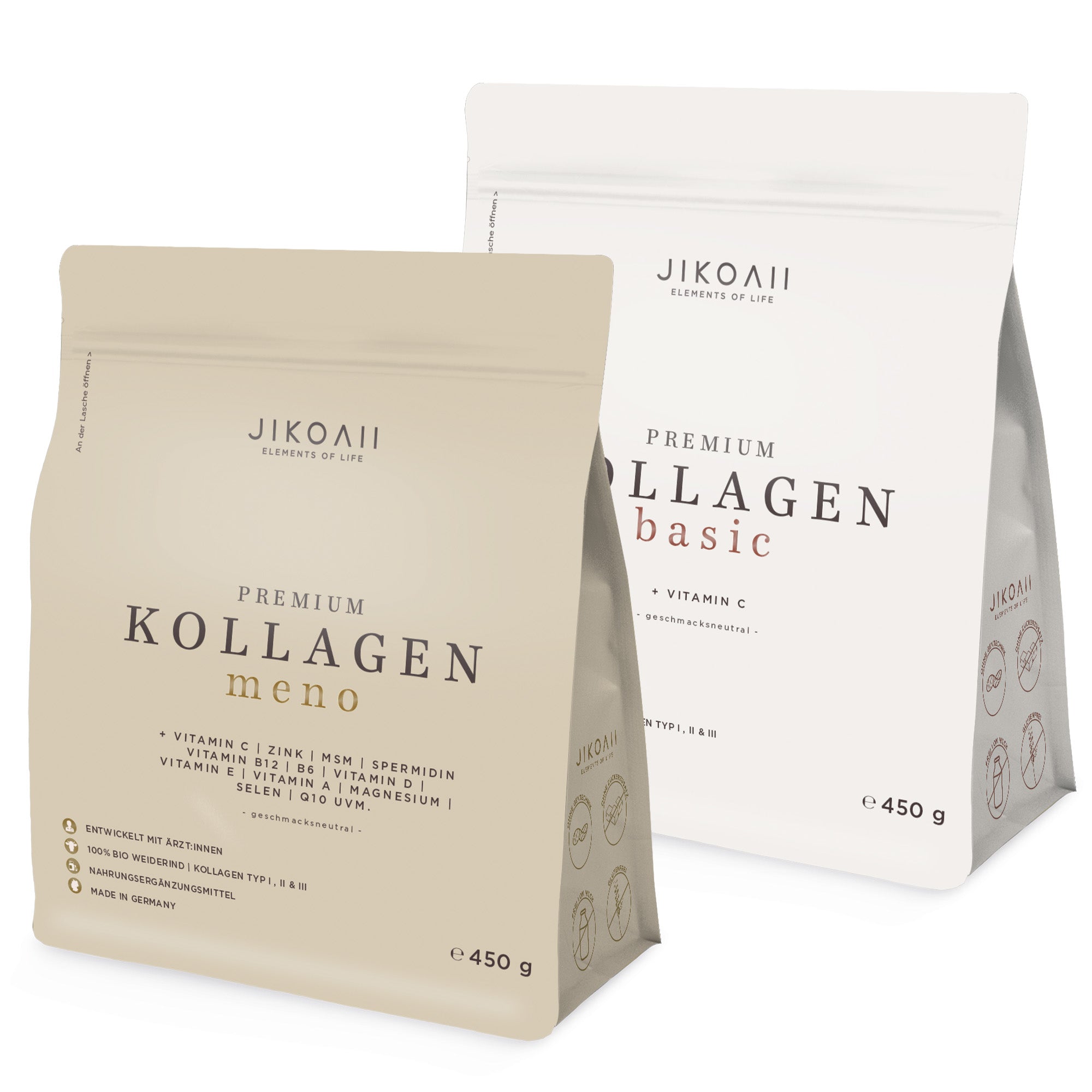 JIKOAII Premium Set - Kollagen Basic & Meno