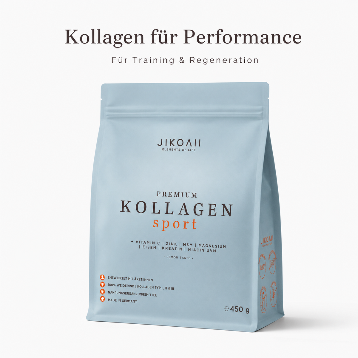 Premium Kollagen SPORT für aktive Menschen | JIKOAII®