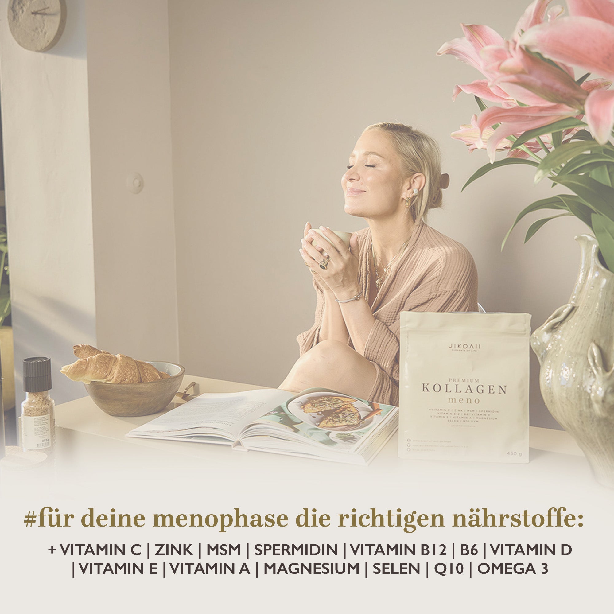 JIKOAII Premium Kollagen MENO- 450gramm*