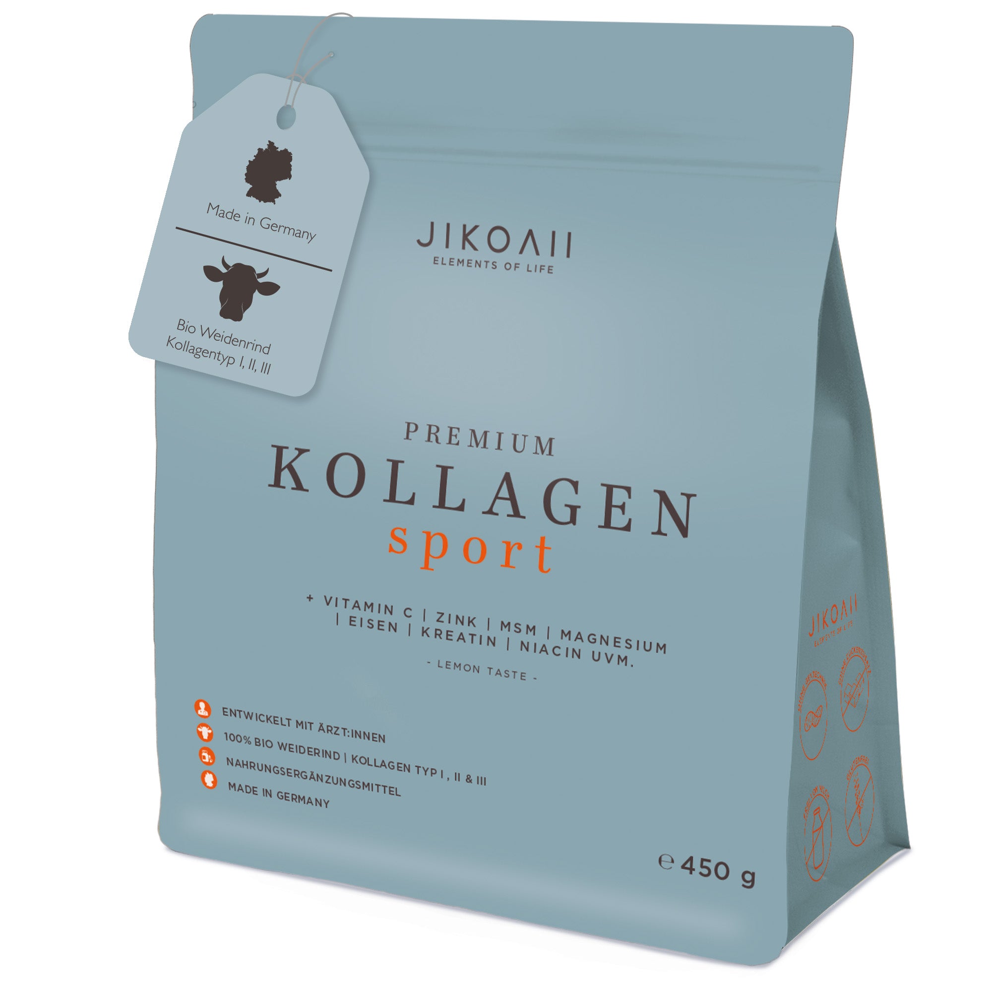 Premium Kollagen SPORT 450g - Power & Regeneration für Aktive