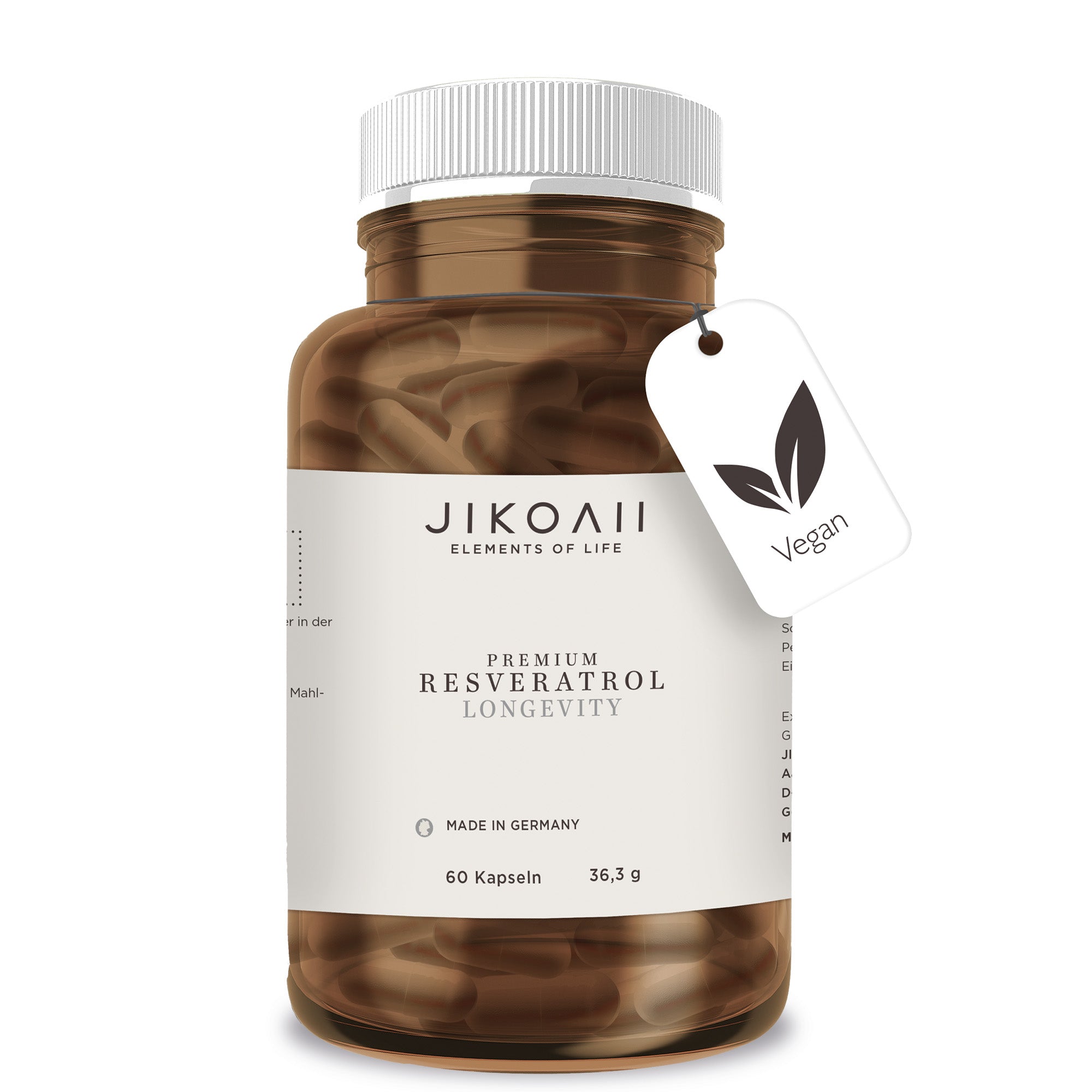 JIKOAII PREMIUM RESVERATROL - dein Premium-Antioxidans aus der Natur