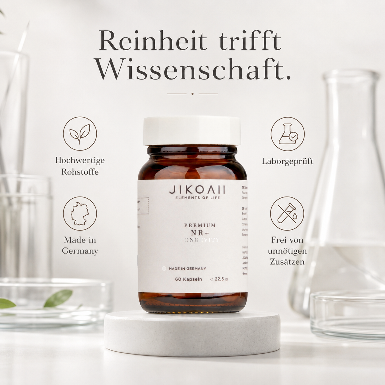 NR+ | Energie & Zellschutz im Alltag | NAD+ Booster | JIKOAII®